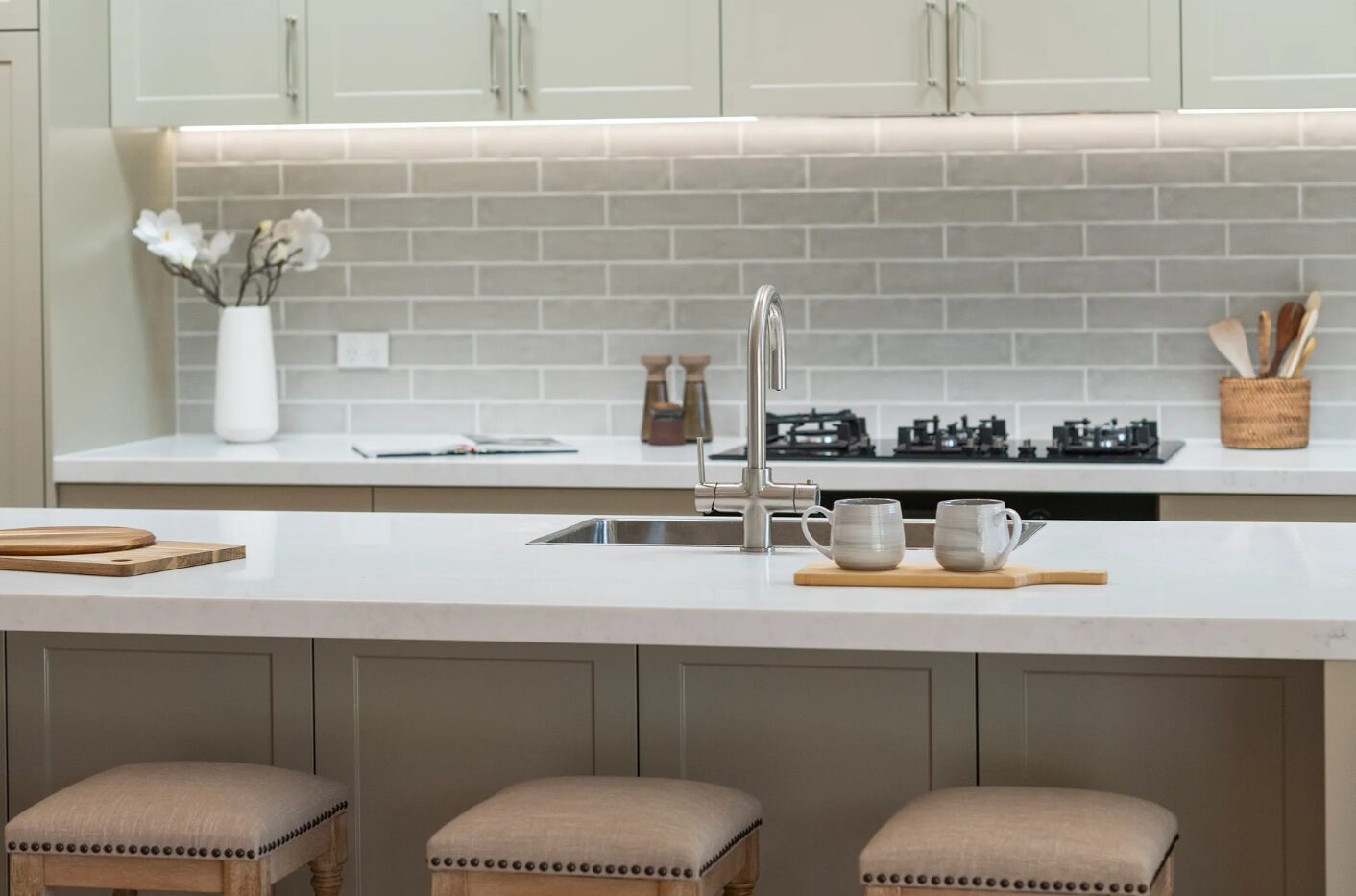 Soft Light Modern property styling 8
